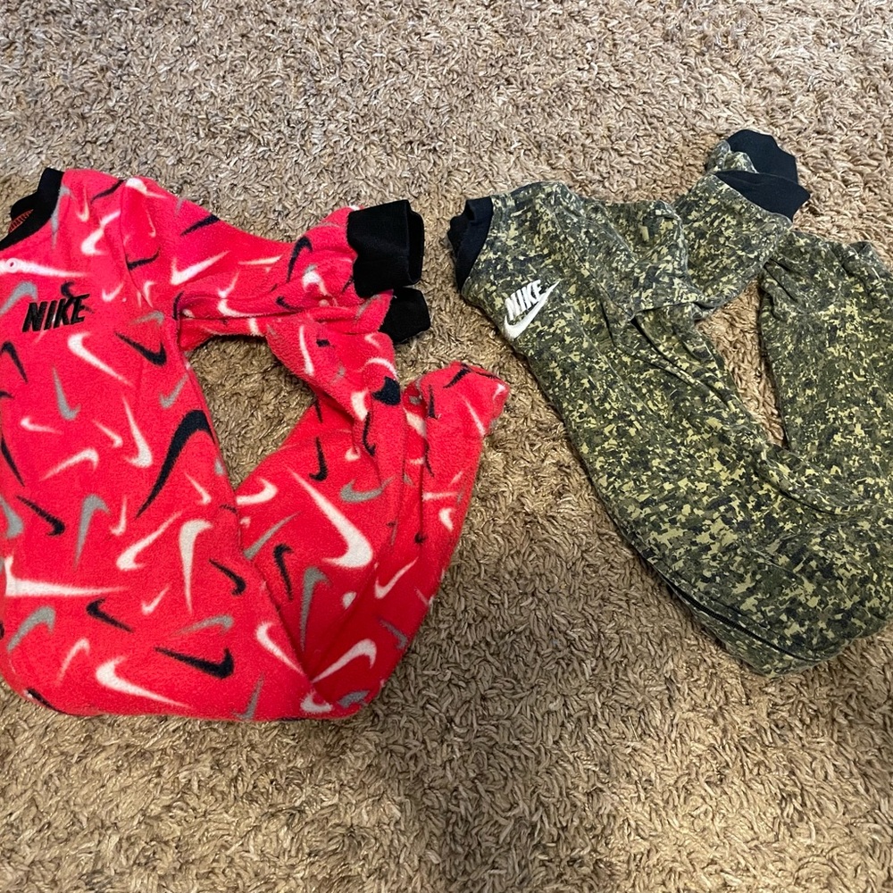 Nike baby sleepers-sold as pair